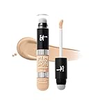 IT Cosmetics Bye Bye Dark Spots Concealer + Brightening Serum – 2% Niacinamide, Hyaluronic Acid & Caffeine - Medium Coverage, Natural Finish, All Skin Types - 0.22 fl oz