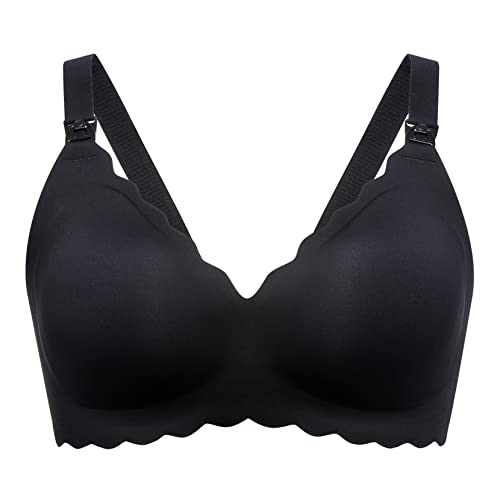 Momcozy YN46 Nursing Bras Breastfeeding Black