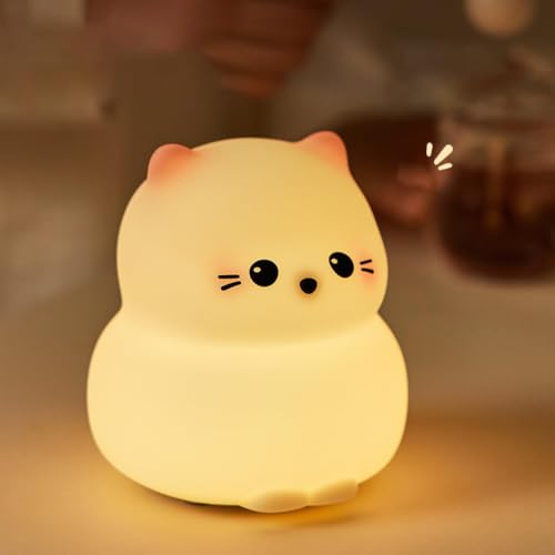 Lámpara de mesa infantil de silicona con luz de 3 niveles miniatura 2