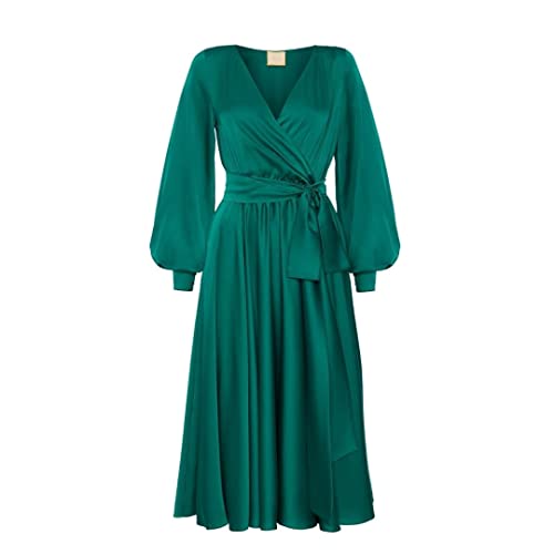 Swing Fashion Midikleid Damen | Elegantes Kleid | Festliches Kleid | Partykleid | Abendkleid | Hochzeitskleider | Abschlussballkleid | Ballkleid |...