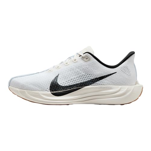 Nike Pegasus Plus Men's Road Running Shoes (FQ7262-101, White/Sail/Blue Tint/Black)