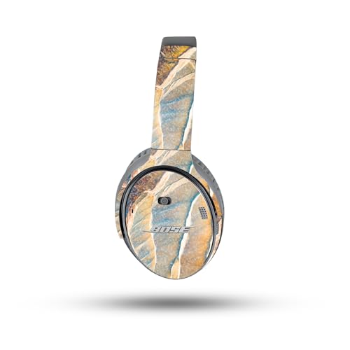 Image of MightySkins Glossy Glitter Skin Compatible with Bose QuietComfort 35 II Headphones - Rocky Side | Protective, Durable High-Gloss Glitter Finish | Easy to Apply, Remove, and Change Style