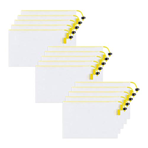 Preisvergleich Produktbild SODIAL 15 Wiederverwendbare Produkttaschen, Hochwertige Waschbare Netztaschen zum Einkaufen, Obst- und GemüSespielzeug 20X30Cm