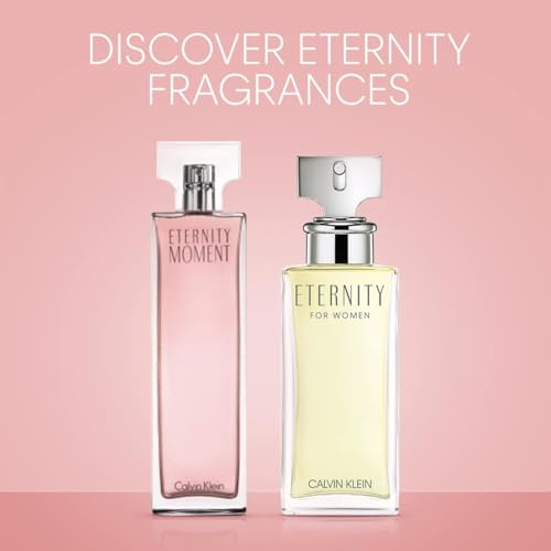 CALVIN KLEIN Eternity Moment - Eau de Parfum for Women - Floral Fragrance with Notes of Sweet Lychee, Pink peony and Raspberry Cashmere - High Longevity - Image 7