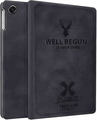 Image of ProElite Cover for Samsung Galaxy Tab A11 Plus 11 inch 2025, Deer Smart Flip Case Cover for Samsung Galaxy Tab A11+ 11 inch 2025, Black