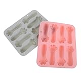 Photo Gallery holibanna 2 pezzi stampo in silicone per cioccolato stampo per dolci in silicone antiaderente Photo Gallery holibanna 2 pezzi stampo in silicone per cioccolato stampo per dolci in silicone antiaderente