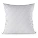 Almohada hipoalergénica 80 x 80 cm - Cojines Cama Suave Almohada firmeza Alta Blanco