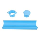 LUCKDANO Set di Stampi Rotondi per Cake Pop, Taglierino, Creatore di Cerchi Facili per Torte Dalla Forma Uniforme, Caramelle Gommose, Brownies, con Spessore Regolabile, Materiale ABS,