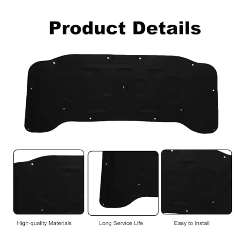 Tapis d'isolation capot haute performance pour Mercedes GLA X156 2013-2020 - 4