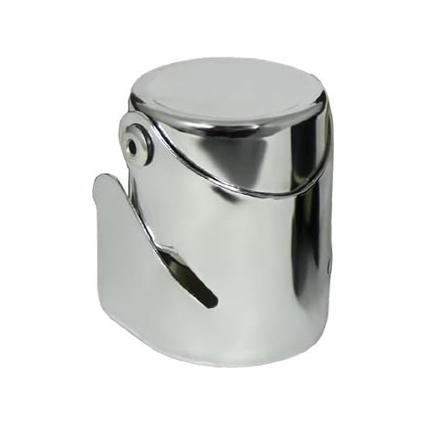 Wine Essentials Chrome Plated Champagne and Sparkling Wine Stopper, Seal Cover