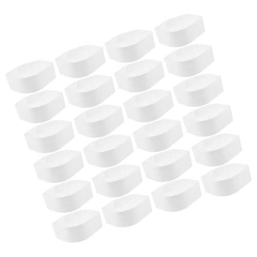 Bonnets de chef blancs jetables en papier pour cuisiniers adultes restaurant