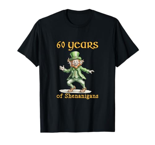 60th Birthday St. Patrick's Day Irish T-Shirt