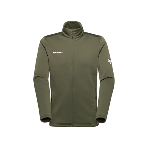 Image of Mammut Mens Outdoor Midlayer Jacket, Warm and Breathable Insulated Performance Zip-Up for Hiking and Running