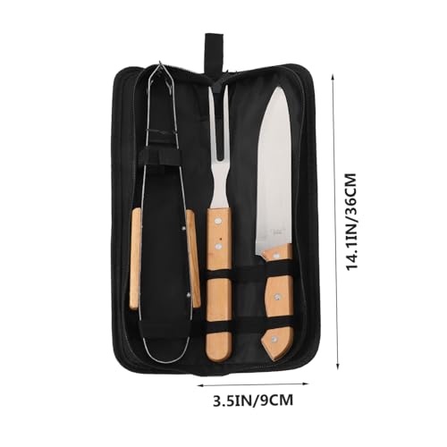 Set de herramientas para parrilla UPKOCH 1 pieza miniatura 6