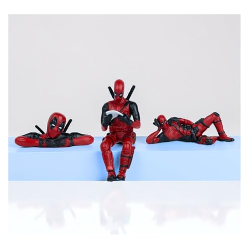 Image of Cartoon Character Figurine Set with Superhero Figure, Couple Dashboard Doll and Cat Mouse Model (DP News)