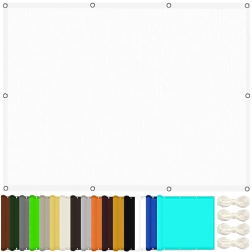 Voile d'ombrage contre la chaleur et les UV sur le balcon - 2