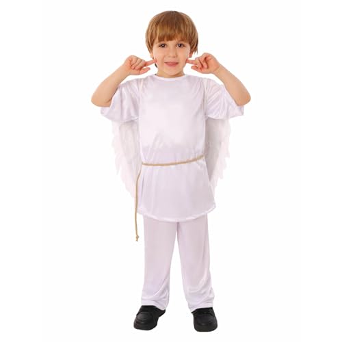 White Angel Christmas Costume Disfraz Niños Disfraces