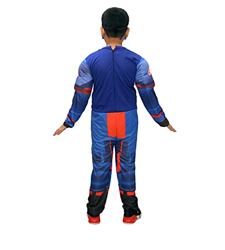 Image of Kaku Fancy Dresses Superhero Costume for Kids - Fancy Dress Outfit for Birthday, Halloween, Role Play
