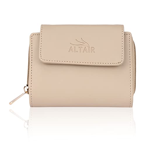 Image of Premium Vegan Leather Women's Wallet | Stylish Durable Clutch Wallet and Lightweight Clutch with Zip Coin Pocket and Card Slot