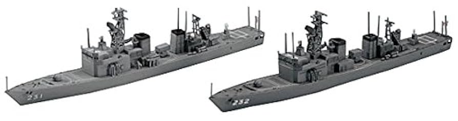 (未使用･未開封品)　ハセガワ 1/700 ウォーターラインシリーズ 海上自衛隊 護衛艦 あぶくま/じんつう プラモデル 013 ar3p5n1 Amazon | ハセガワ 1/700 ウォーターラインシリーズ WL013