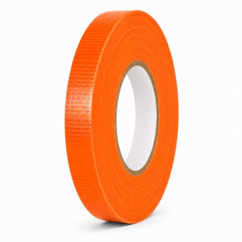Image of GGR Supplies CDT-36 Industrial Grade Cloth Duct Tape, Orange 1 Inch x 60 Yards, Waterproof UV Resistant Heavy Duty, Clean Removal with No Sticky Residue for Repairs, Packaging, and Bundling