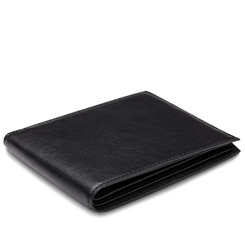 Bosca Men’s Leather Wallet, Nappa Vitello Executive I.D. Wallet For Men With 5 Card Slots, Black3