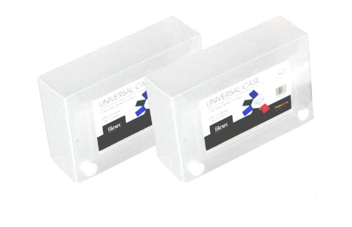 Boîte fiches Filexec 3 x 5 po transparent paquet de 2
