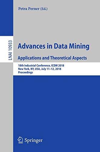 Buy Advances in Data Mining. Applications and Theoretical Aspects — BookShops.in