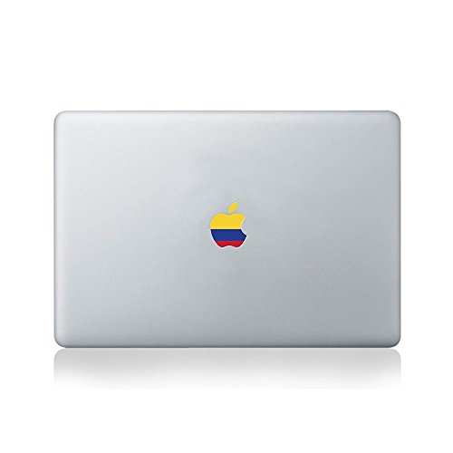 Apple Flag of Colombia Macbook Sticker/Autocollant en Vinyle pour Macbook (13 Pouces et 15 Pouces)