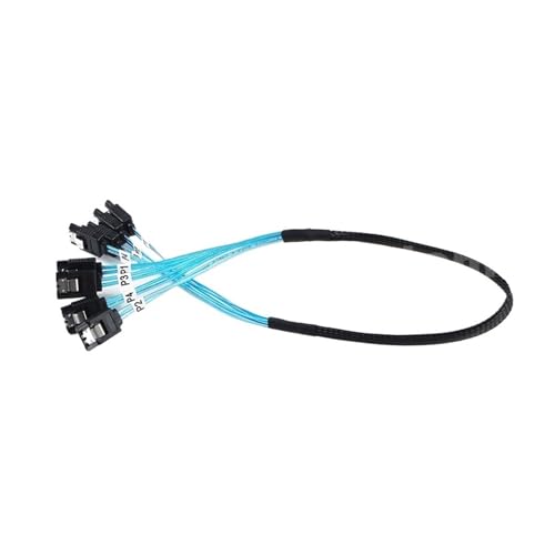 Cable 4 SATA a 4 SATA para tarjeta HBA IT MODE 50 cm miniatura 2