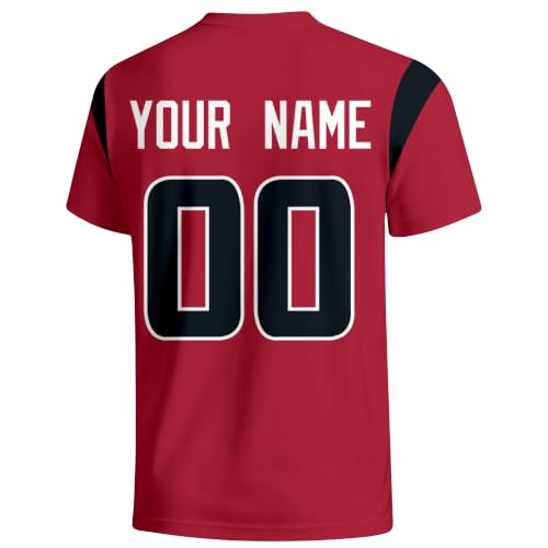 Image of ANTKING T Shirt Custom Short Sleeves for Youth Men Women | Crew Neck T Shirt with Custom Name Gift
