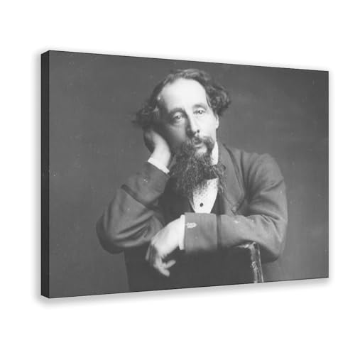 Charles Dickens toile imprimée pour créer un coin lecture inspirant au bureau