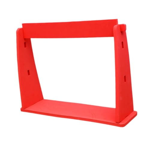 Colaxi Agility Training Hurdle,Adjustable Height,Improves Strength Speed and Agility Training Equipment for Running Jumping Athletic, red