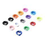 SEWOART 100 piezas Kit de Ojales Metálicos de Accesorios para Manualidades y Ropa Resistentes para Lona Bolsas Zapatos y Proyectos DIY Casa