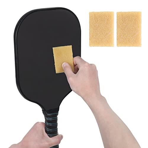Boomba 2 Pack Carbon Fiber Pickleball Paddle Eraser Cleaner, Accessories For Pickleball Paddle -Remove Ball Residue, Dirt, & Minor Scrapes/Scratches #TOP6