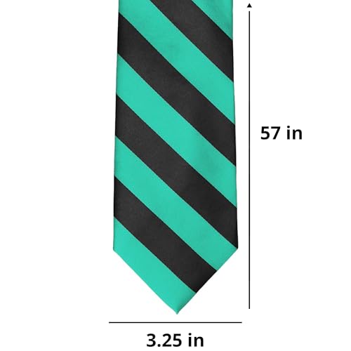 Image of tiemart Men's Striped Tie Standard Length