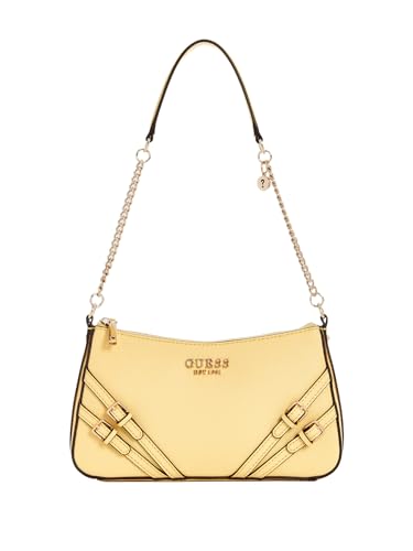 Sac épaule Bramina GUESS Cornsilk en similicuir grainé