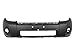 MBI AUTO - Primered, Front Bumper Cover Fascia Replacement for 2008-2012 Ford Escape 08-12, FO1000622