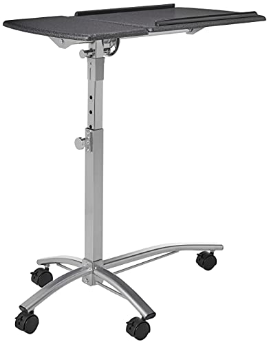 Safco SOHO Mobile Laptop Caddy, Anthracite Tf/Metallic Gray Frame