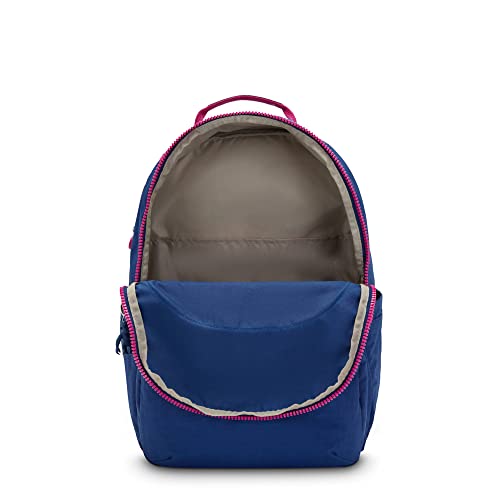 Image of Kipling Women's Seoul Extra Large 17 inch Laptop Backpack, Durable, Roomy with Padded Shoulder Straps, Bag