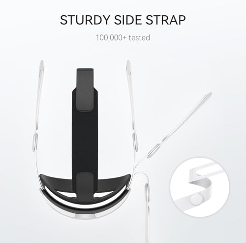 Image of New World Comfort Elite Head Strap for Meta Quest 3 /Quest 3S,Adjustable Elite Pressure-free Headstrap Replacement,VR Headset Accessories, (No VR Headset Machine Included)