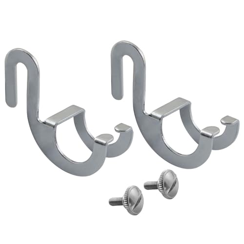 XGNG 3PCS Sewing Machine Finger Guard Silver Metal Flat Carriage