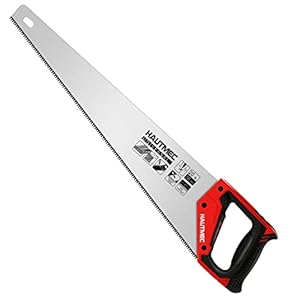 HAUTMEC 20 in. Pro Hand Saw, 8 TPI/9 PPI Universal-Cut Soft-Grip Hardpoint Handsaw HT0025-SA