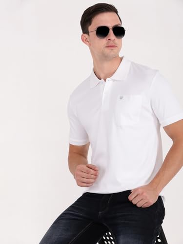 Image of Macroman M-Series Men's Solid Regular Fit T-Shirt