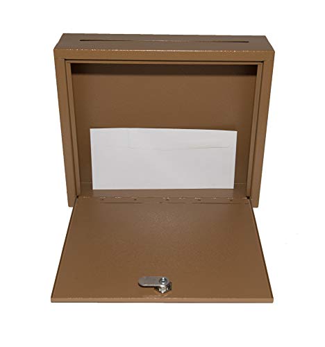 Adir Corp. Multi Purpose Deluxe Steel Donation Box - Drop Box (10" x 3" x 12") - Thumbnail 6