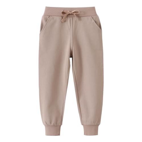 Image of Little Boys Jogger Pants Toddler Boys' Drawstring Elastic Waist Cotton Casual Sweatpants 1PC / 2 PCS Set