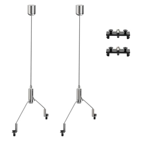 NICREW Reef Light Hanging Kit, Compatible with HyperReef Gen 2 Series and NavaReef Series Lights, 9.8 ft Long