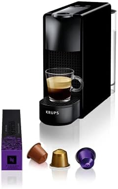 Nespresso Machine à Café Krups Essenza Mini Noir Cafetière à Caps...