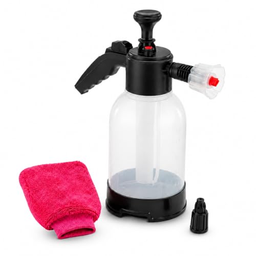 Image of 2L Foam Sprayer & Glove for Car & Bike Wash, Snow Foam, Adjustable Nozzle and Multipurpose Home