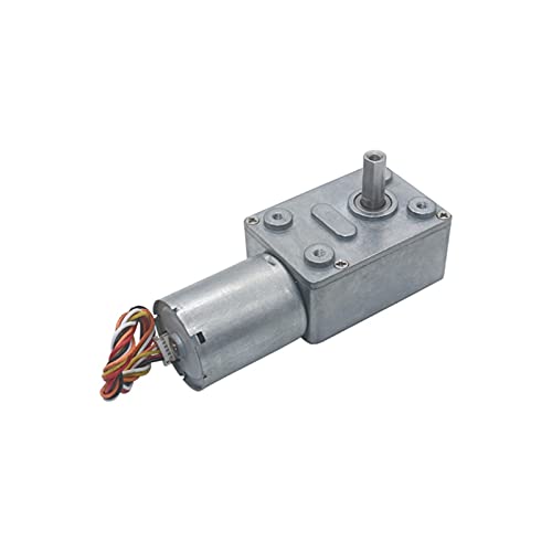 Motor reductor BLDC de 12V y 24V con codificador y tornillo sin fin ajustable 2